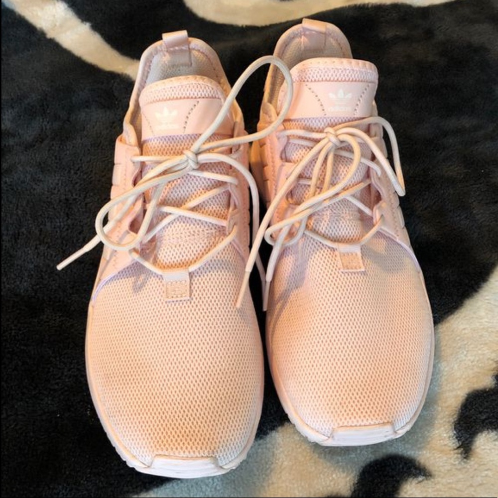 Baby pink adidas
